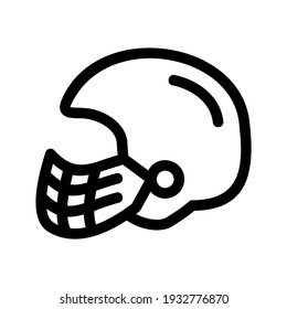 helmet icon or logo isolated sign symbol vector illustration - high quality black style vector icons

