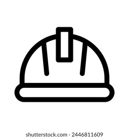 helmet icon or logo isolated sign symbol vector illustration - high quality black style vector icons

