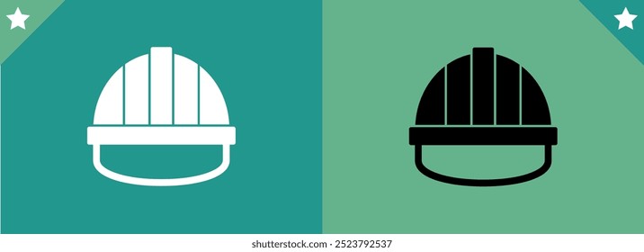 helmet icon on color background. Perfect use for web, pattern, design, icon, ui, ux, etc.