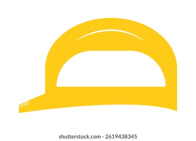 helmet icon on white background, vector illustration.