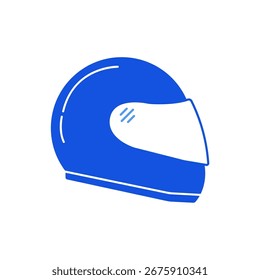 Icono de casco Esquema de línea de trazo editable EPS