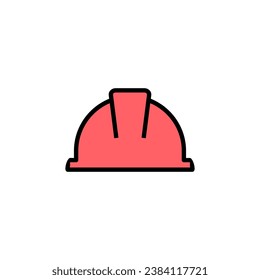 Helmet icon set illustration. Motorcycle helmet sign and symbol. Construction helmet icon. Safety helmet