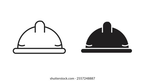 Helmet Icon set. vector illustration set