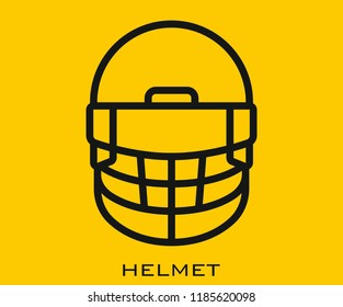 Helmet icon signs
