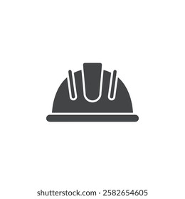 helmet icon simple thin line vector