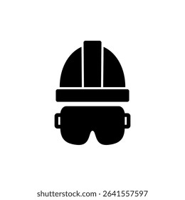 Helmet icon symbol for apps and websites. Motorcycle helmet sign and symbol. Construction helmet icon. Safety helmet