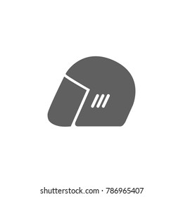 Helmet icon vector