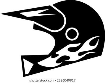 helmet icon in vector art style
