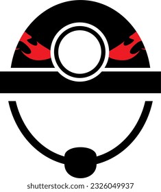 helmet icon in vector art style