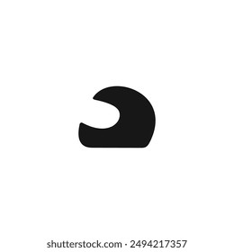 Helmet icon vector. EPS 10 editable vector
