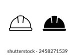 Helmet icon vector illustration. Construction helmet icon. for web, ui, and mobile apps	