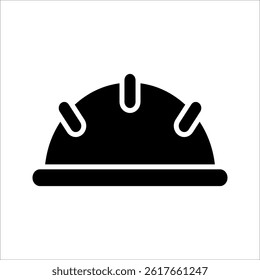 Helmet icon vector illustration. Construction helmet icon. for web, ui, and mobile apps	
