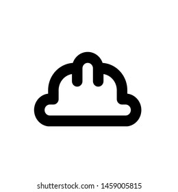 Helmet icon, vector illustration. Flat design style. vector helmet icon illustration isolated on white, helmet icon Eps10. helmet icons graphic design vector symbols.