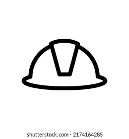 helmet icon vector illustration logo template for many purpose. Isolated on white background.