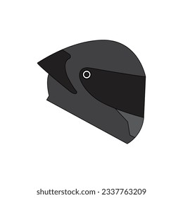 helmet icon vector illustration logo design