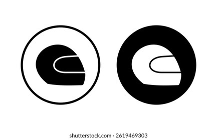 Helmet icon vector illustration. Motorcycle helmet sign and symbol. Construction helmet icon. Safety helmet