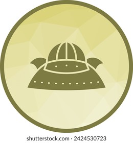 Helmet icon vector image. Suitable for mobile application web application and print media.