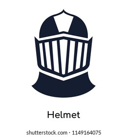 Helmet icon vector isolated on white background for your web and mobile app design, Helmet logo concept