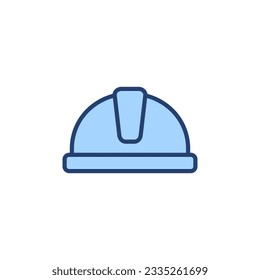 Helm-Symbol-Vektorgrafik. Motorradhelm-Zeichen und Symbol. Bauhelm-Symbol. Sicherheitshelm