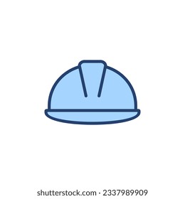 Helmet icon vector. Motorcycle helmet sign and symbol. Construction helmet icon. Safety helmet