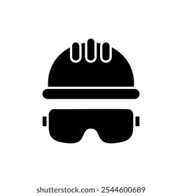 Helmet icon vector. Motorcycle helmet sign and symbol. Construction helmet icon. Safety helmet