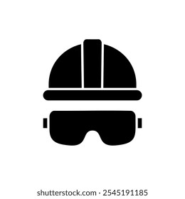 Helmet icon vector. Motorcycle helmet sign and symbol. Construction helmet icon. Safety helmet