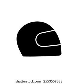 Helmet icon vector. Motorcycle helmet sign and symbol. Construction helmet icon. Safety helmet