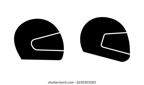 Helmet icon vector. Motorcycle helmet sign and symbol. Construction helmet icon. Safety helmet