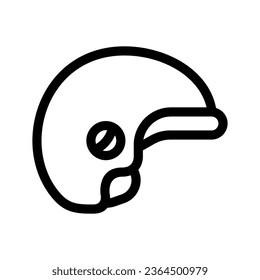 Helmet Icon Vector Symbol Design Illustration