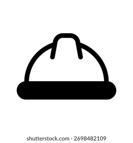 Helmet Icon Vector Symbol Design Illustration