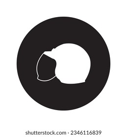 helmet icon vector template illustration logo design