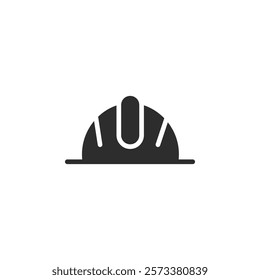 Helmet icon web design in vector