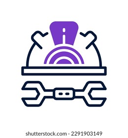 icono de casco para tu sitio web, móvil, presentación y diseño de logotipo.
