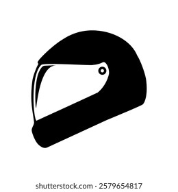 Helmet icon.Helmet motorcycle icon. Flat style vector illustration editable isolated design.