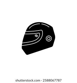helmet icons  symbol vector elements for infographic web