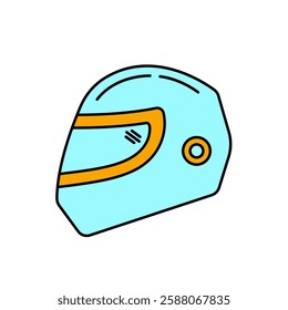 helmet icons  symbol vector elements for infographic web