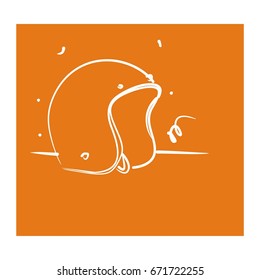 helmet illustration