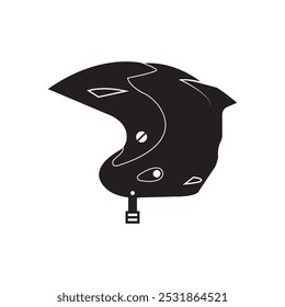 Helmet Illustration Icon Element Design