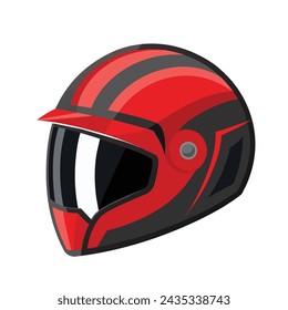
Helmet Isolated flat vector illustration