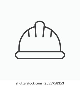 Helmet isolated icon. vector illustration.