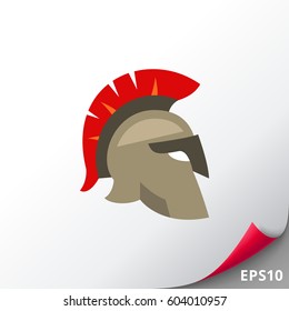 Helmet of legionnaire icon