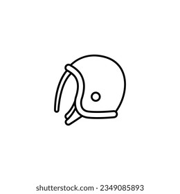 Helm-Linie-Symbol, Vektordesign