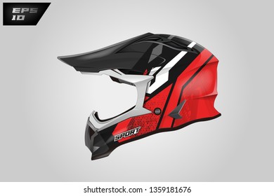 Helmet livery wrap designs vector . 