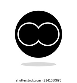 Helmet logo design vector illustrator, helmet with glass, used for business, company emblem, helmet icon