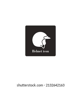 Helmet Logo, Vektorgrafik Design-Vorlage.