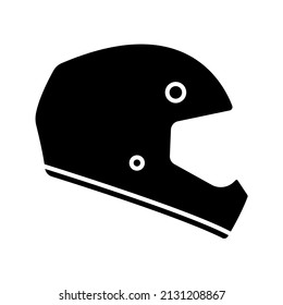 Helmet motorcycle icon. safety symbol. vector illustration