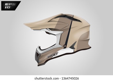 Helmet motorcycle wrap design vector . 