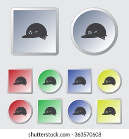 Helmet nuclear scientist