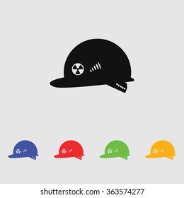 Helmet nuclear scientist