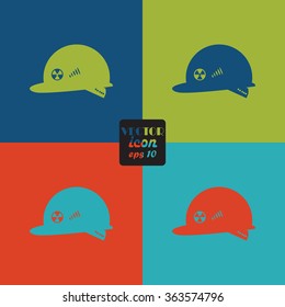 Helmet nuclear scientist